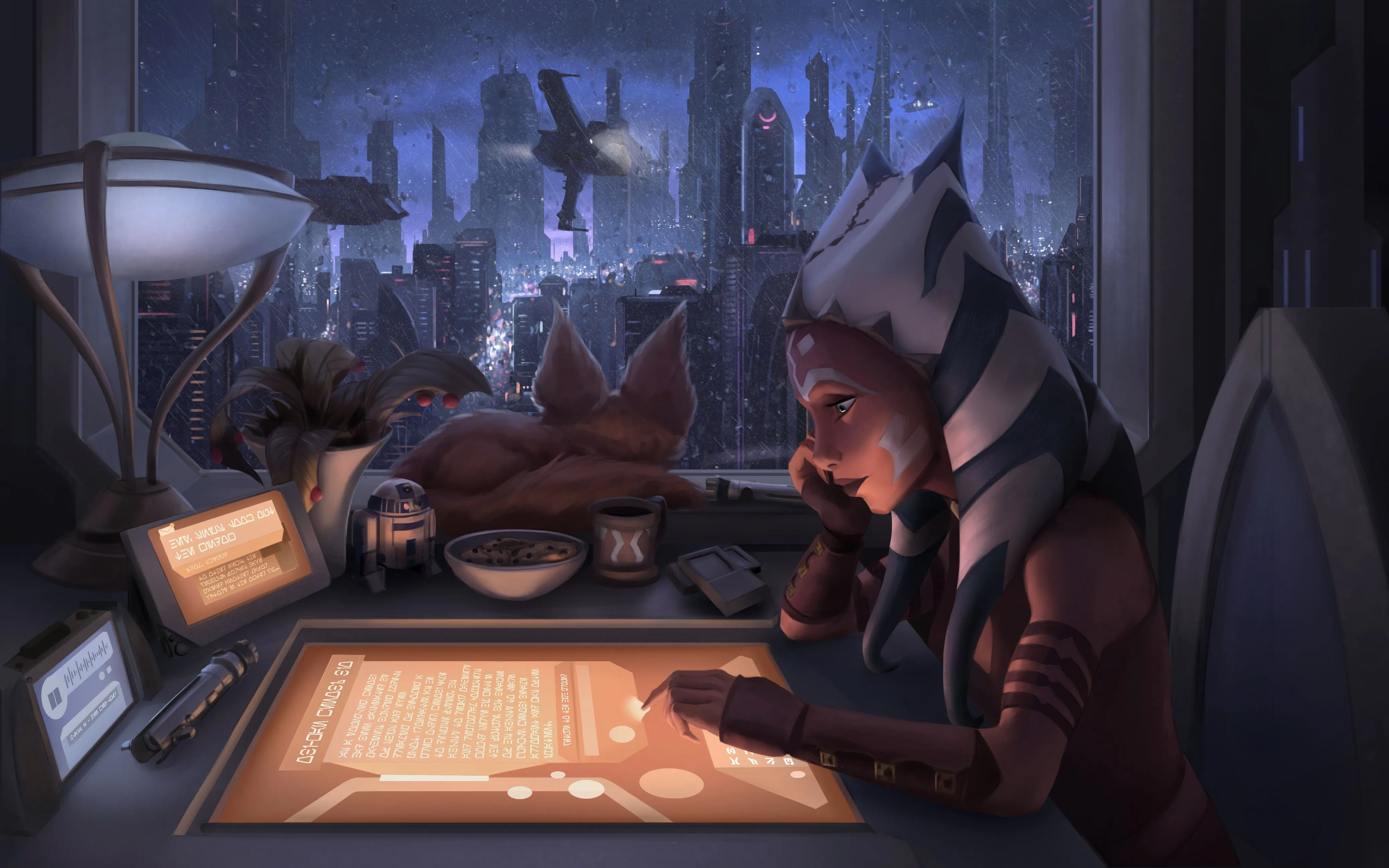 星球大战 战争 猫 光剑 饼干 电脑壁纸 4K壁纸