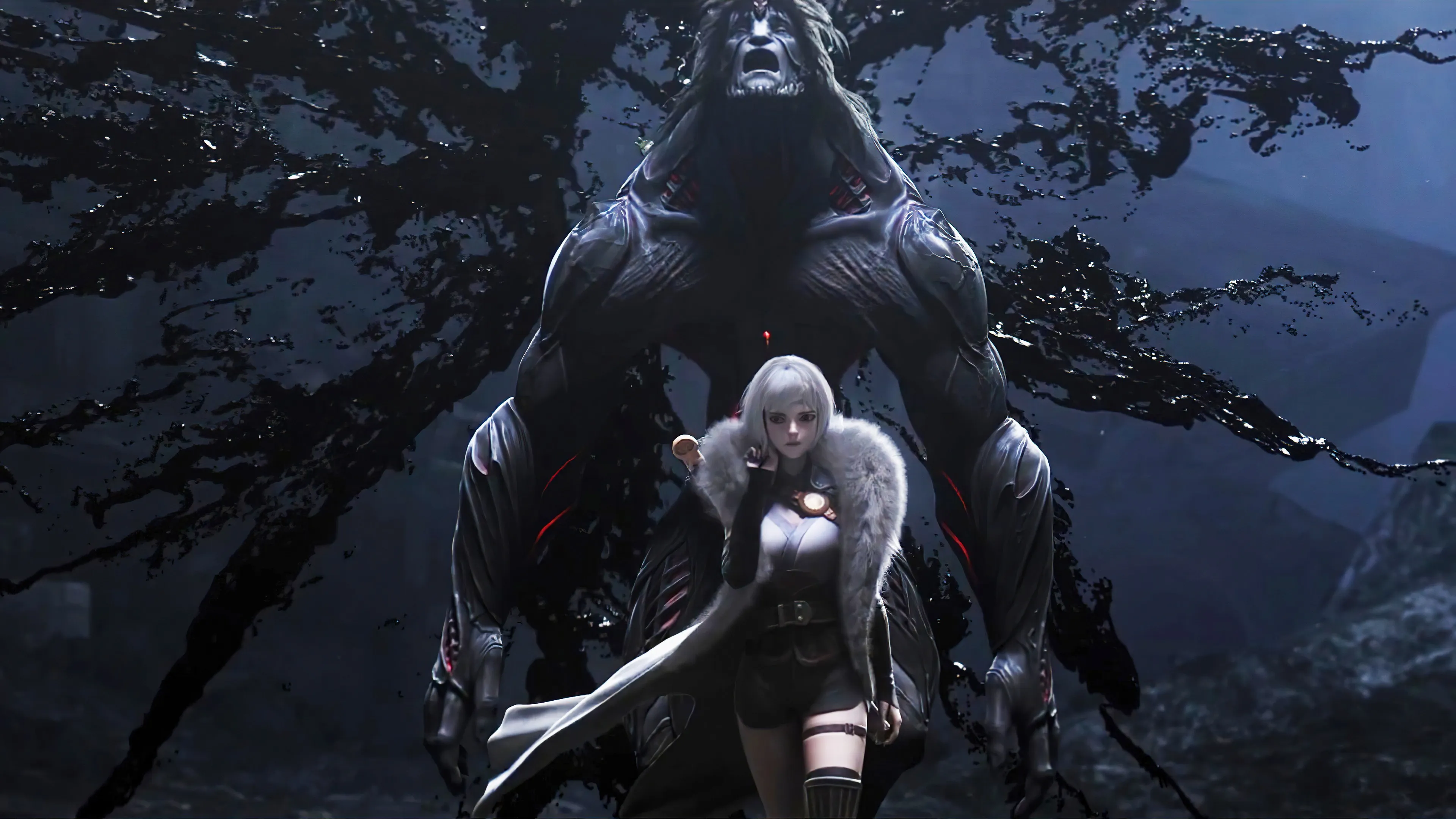 动漫女孩 玲珑 4K壁纸