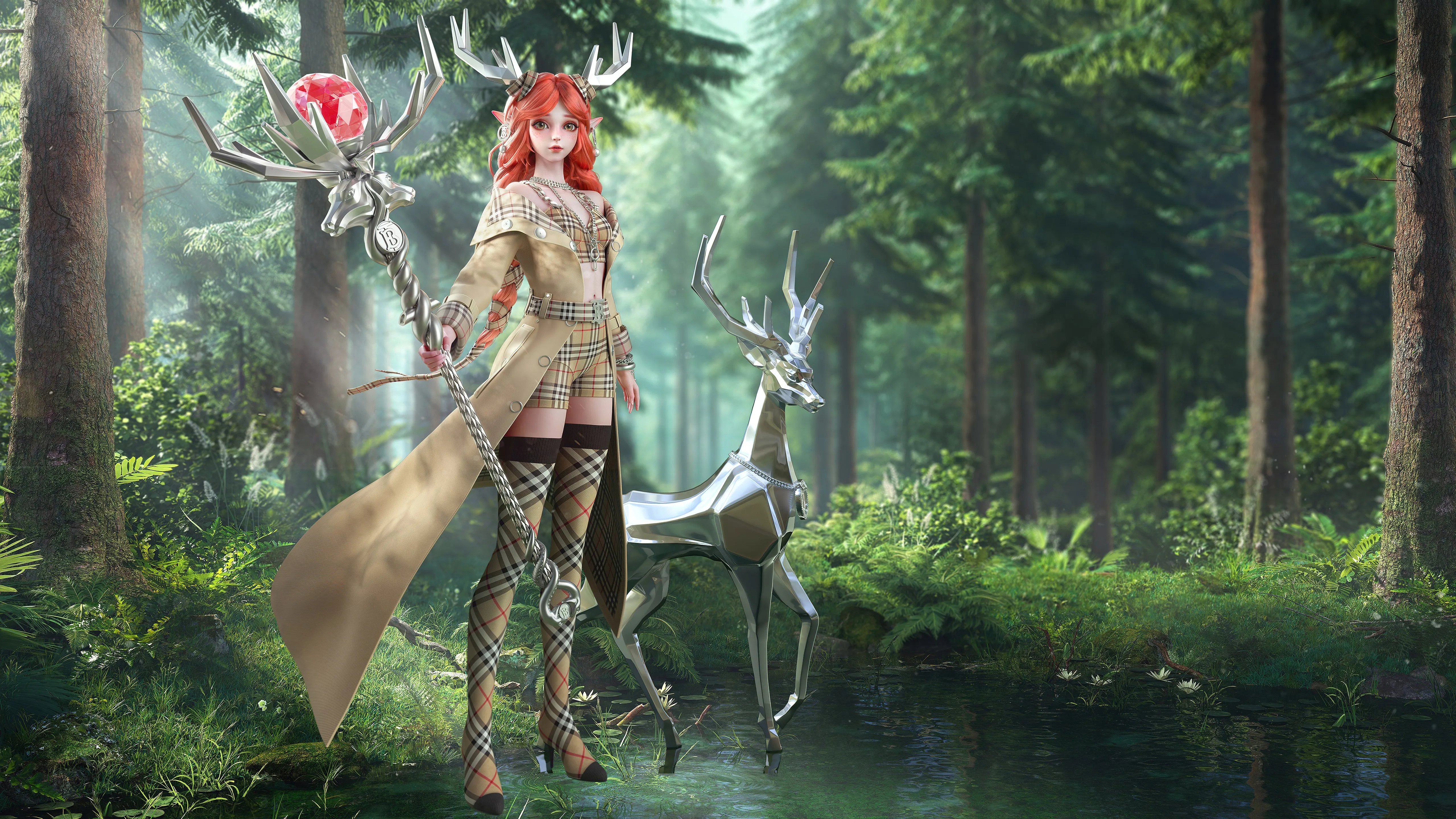 电子游戏 人物 人造 王者荣耀 4K壁纸