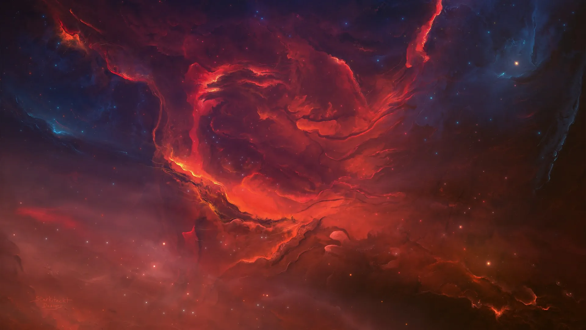 空间 星云 恒星